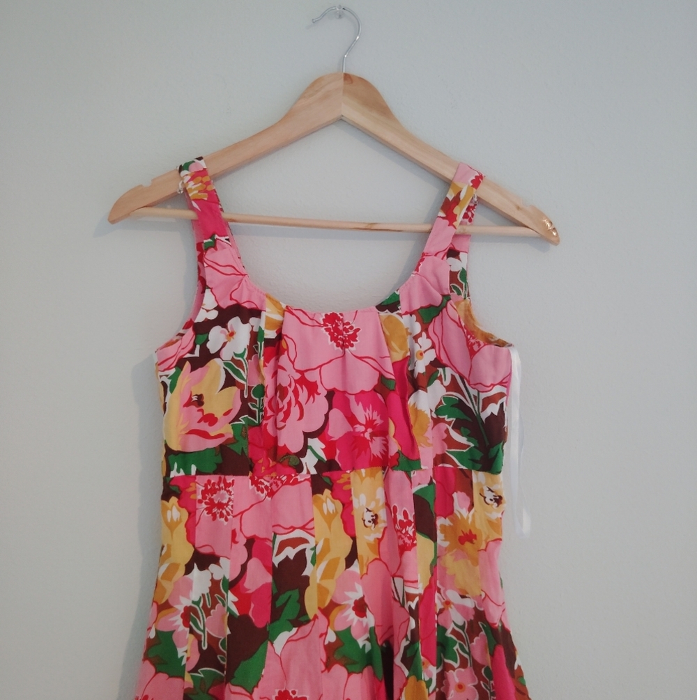 Talbots Floral Pink Sundress - Picture 2 of 8